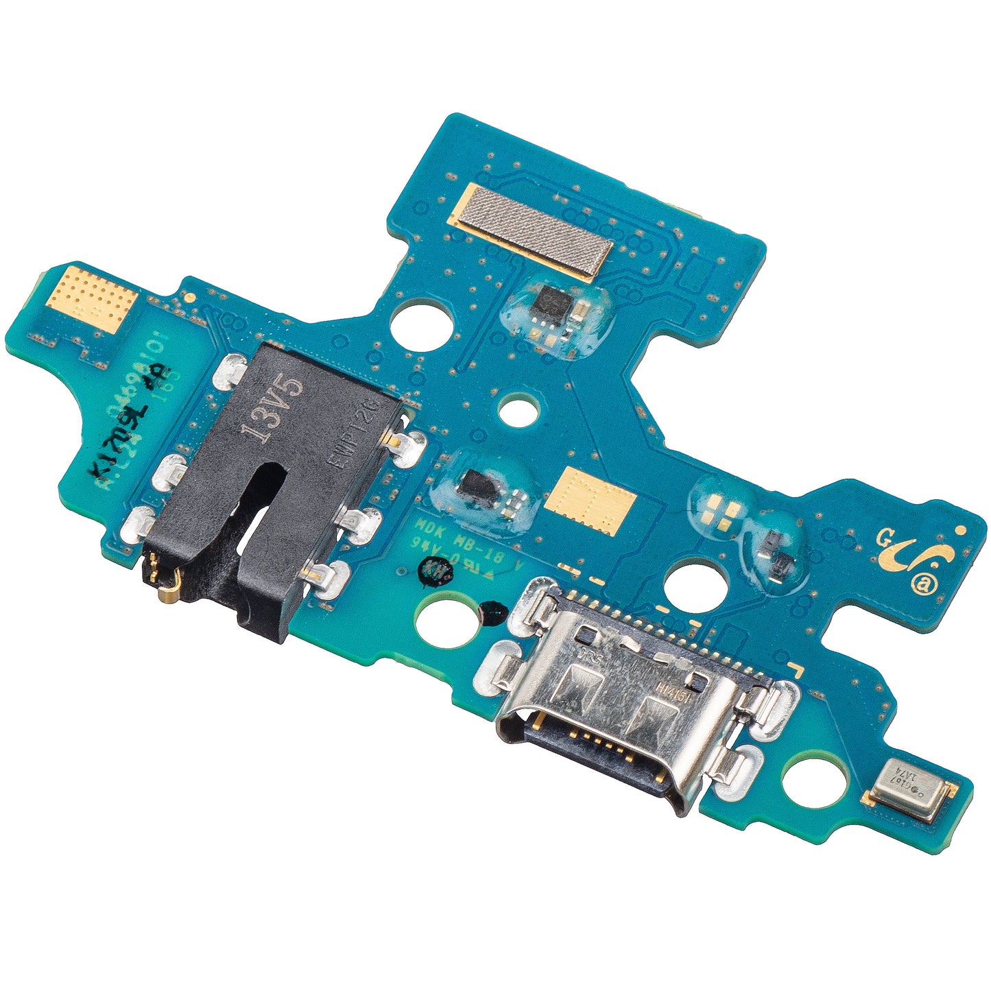 Ladebuchse / Audio / Mikrofon Platine für Samsung Galaxy A41 A415 | Service Pack