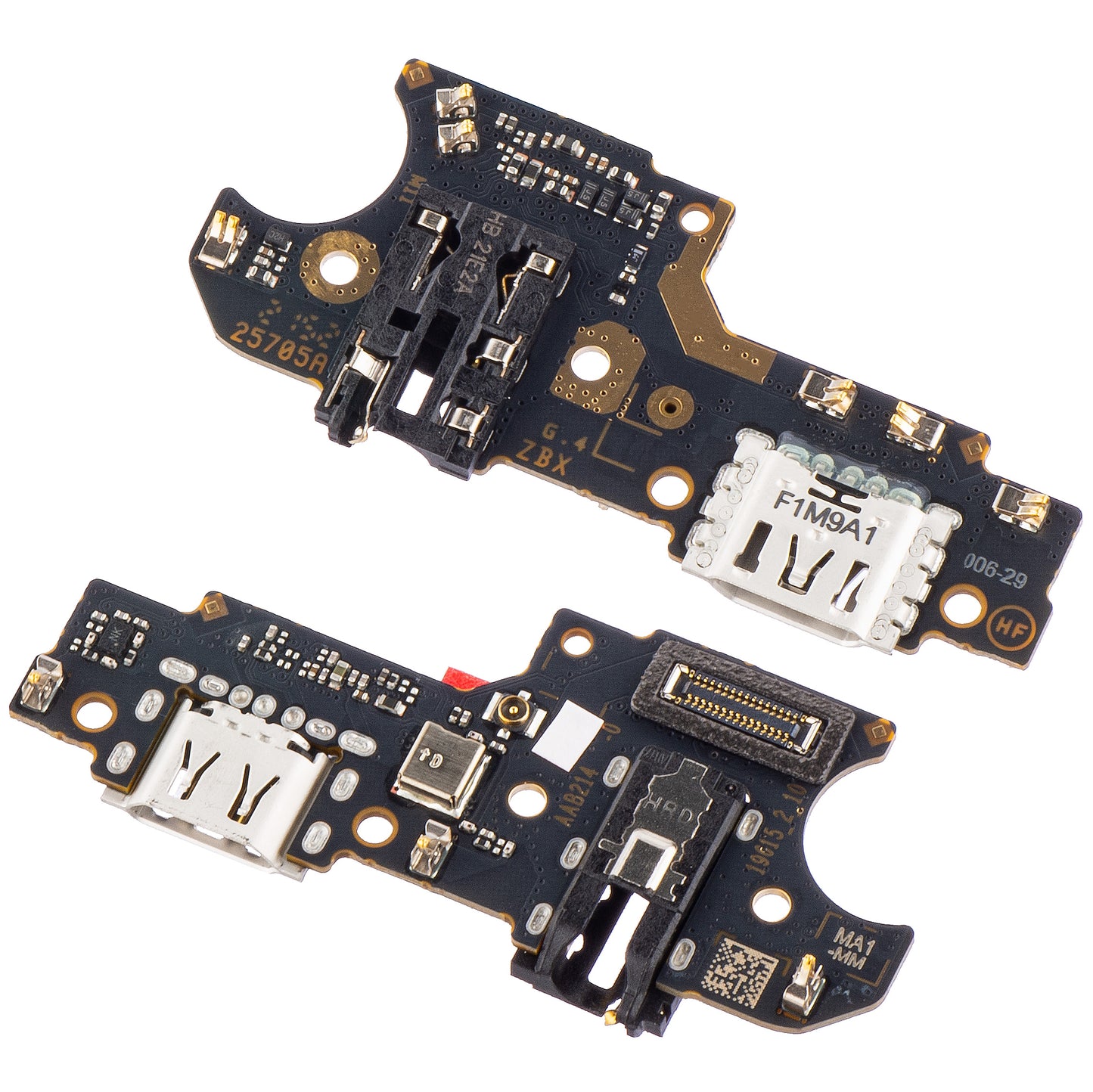 Ladebuchse / Audio / Mikrofon Platine für Realme C25Y | Service Pack