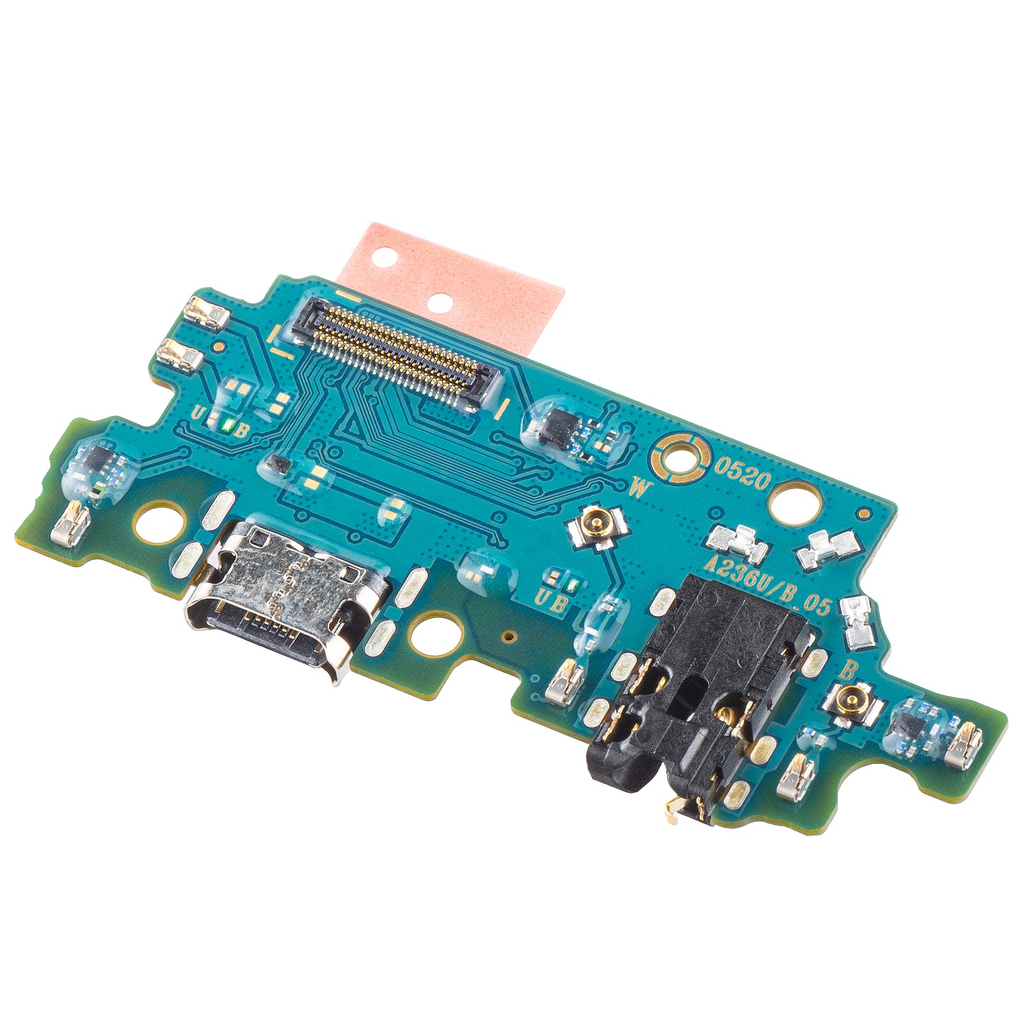 Ladebuchse / Audio / Mikrofon Platine für Samsung Galaxy A23 5G A236 | Service Pack
