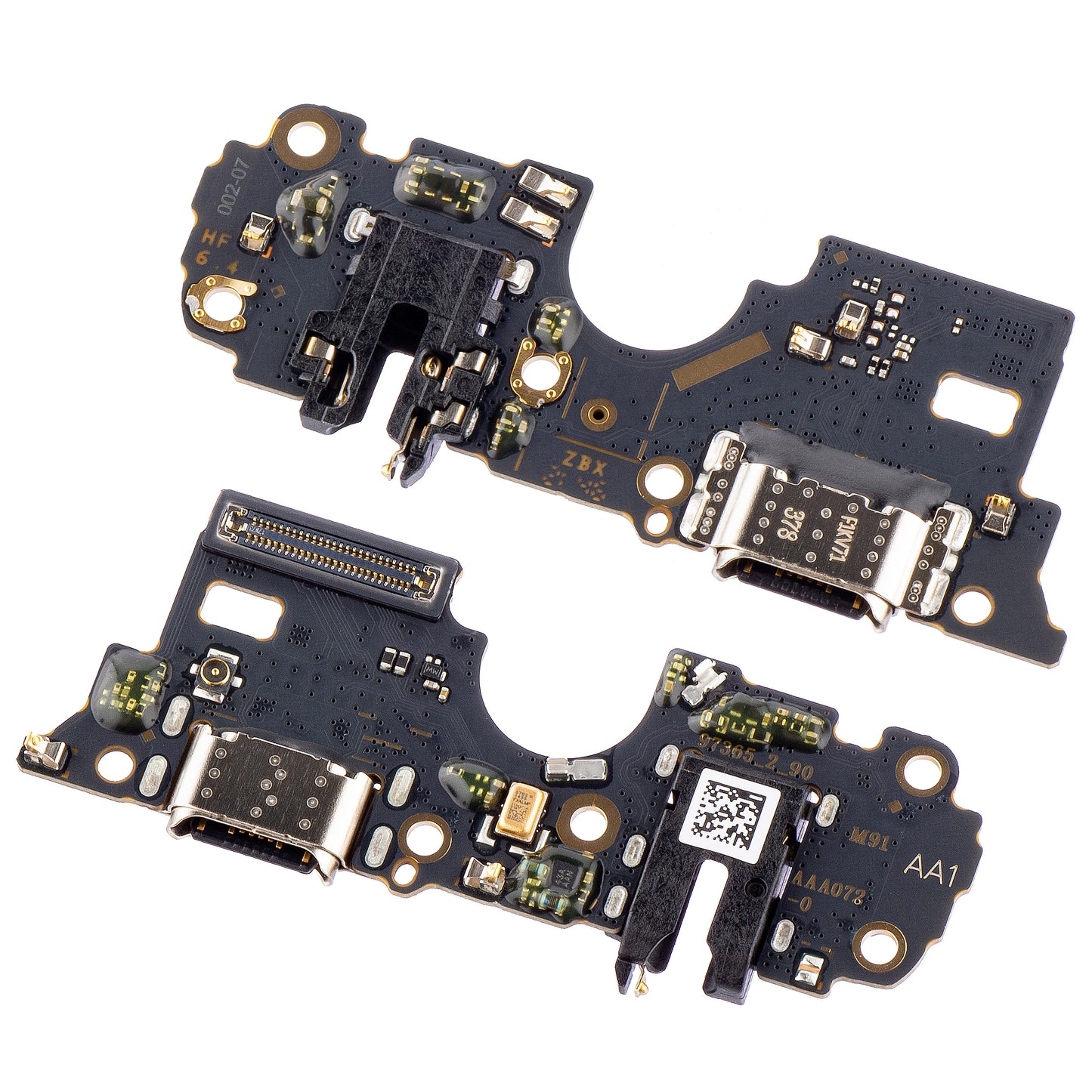 Ladebuchse / Audio / Mikrofon Platine für Oppo A16s / A54s / A16 | Service Pack