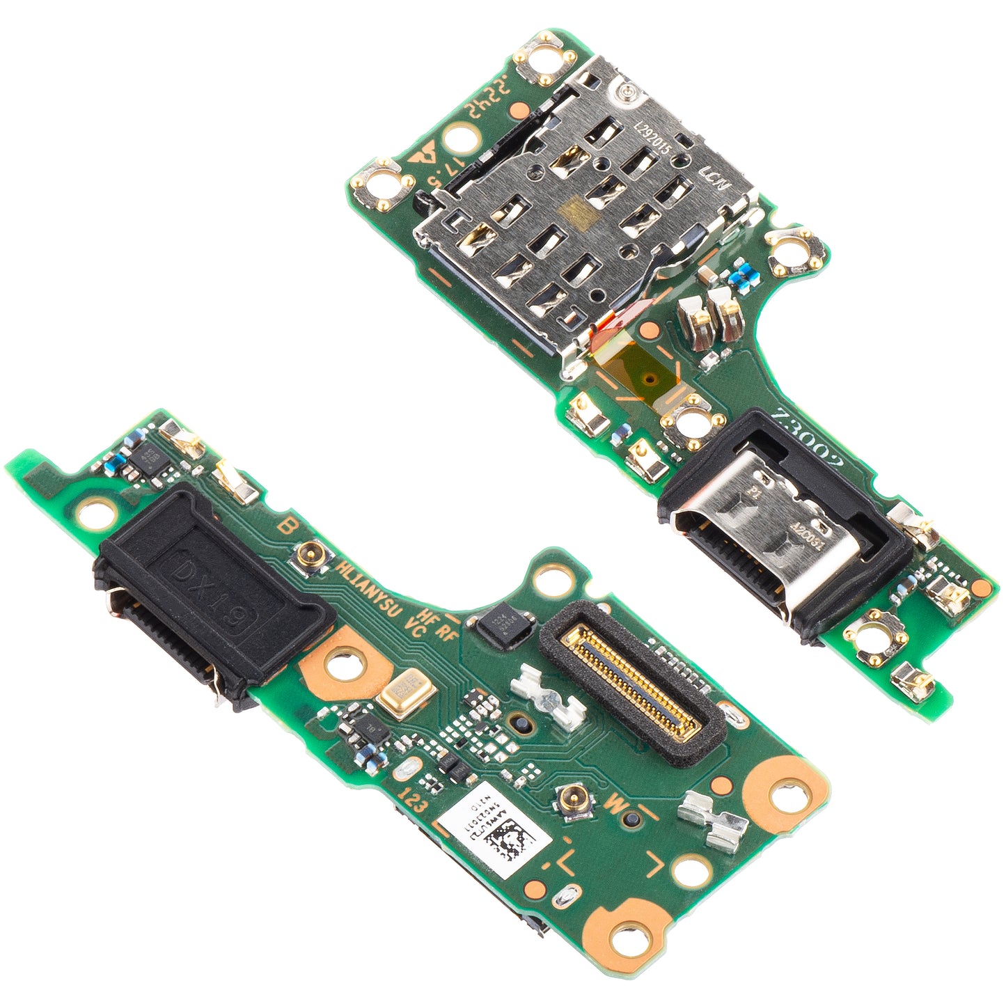 Ladebuchse / Mikrofon / SIM-Leser Platine für Honor Magic4 Lite | Service Pack