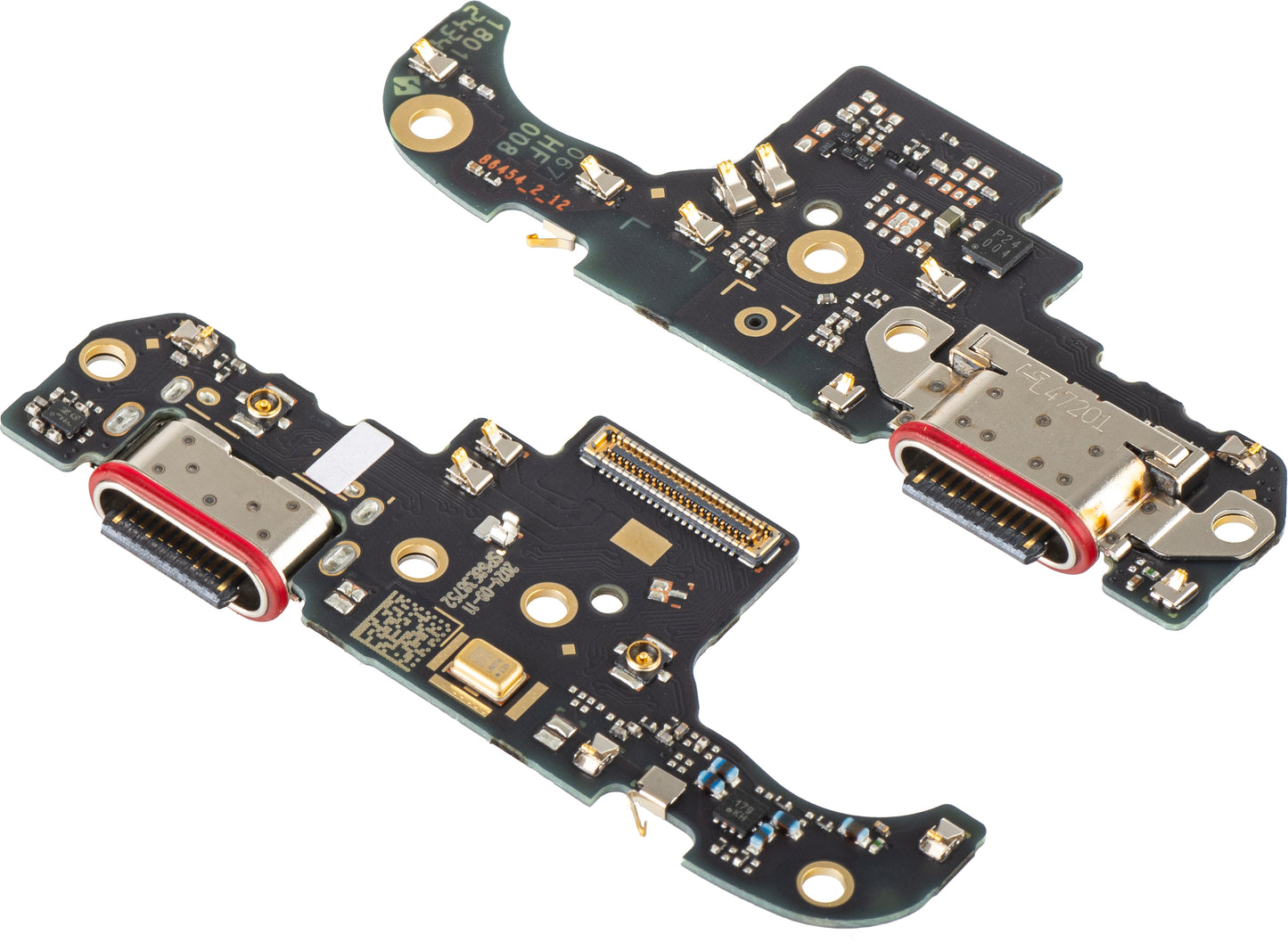 Charging Connector Board - Motorola Moto G75 Microphone, Service Pack 5P68C28949