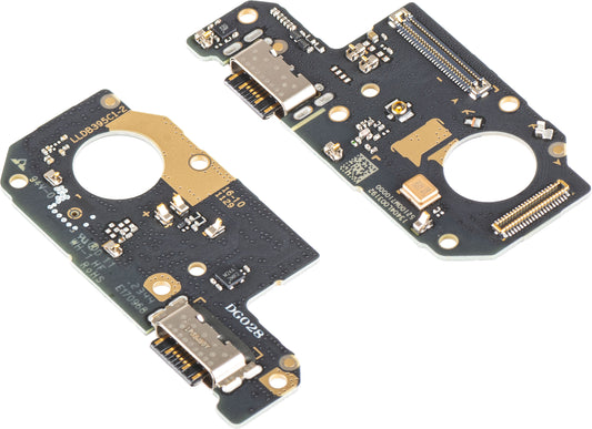 Charging Connector Board - Microphone Xiaomi Redmi Note 12 4G, Service Pack 56000200M700