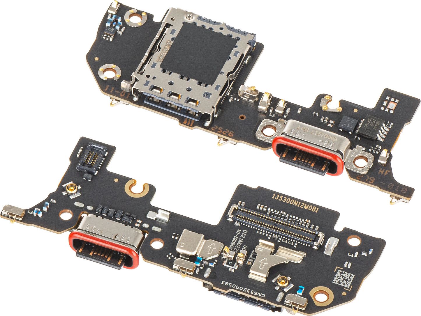 Ladeanschlussplatine - Mikrofon - SIM-Kartenleser Modul Xiaomi 14T Pro, Service Pack 56001400N1200
