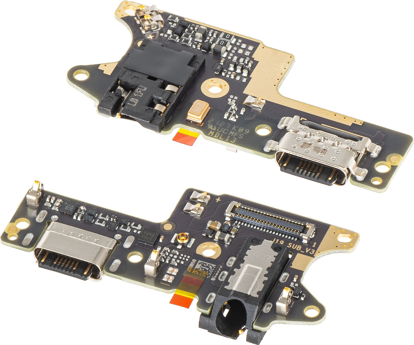 Lade-/Audio-/Mikrofonanschlussplatine Xiaomi Redmi 9, Service Pack 5600010J1900