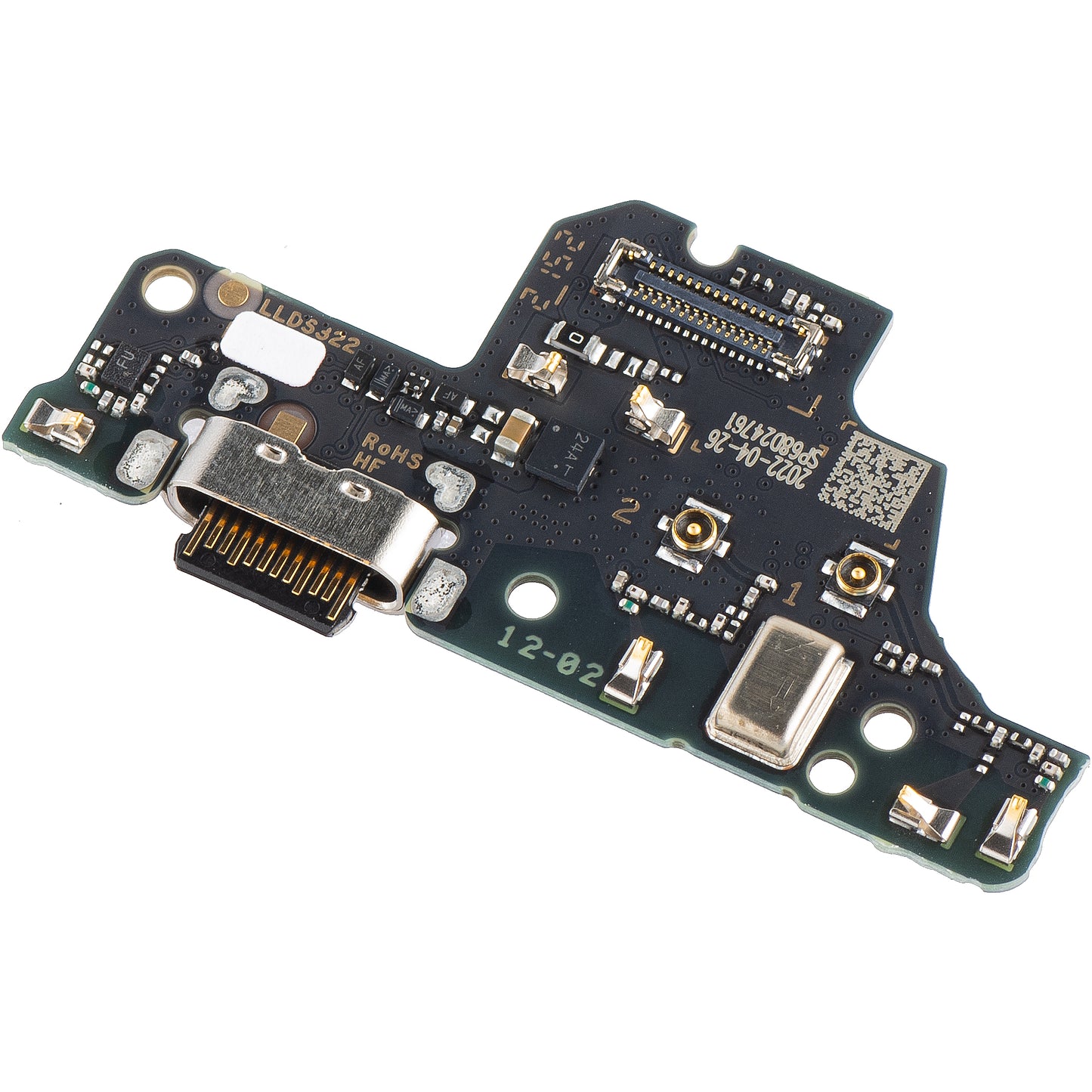 Motorola Moto G31 Mikrofon-Ladeanschlussplatine, Service Pack 5P68C19994