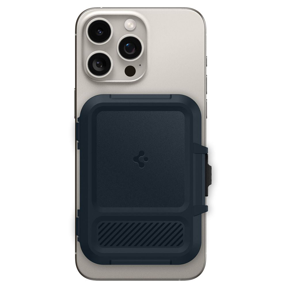 Magsafe-Geldbörse, Spigen, Lock Fit, Schwarz AFA08526