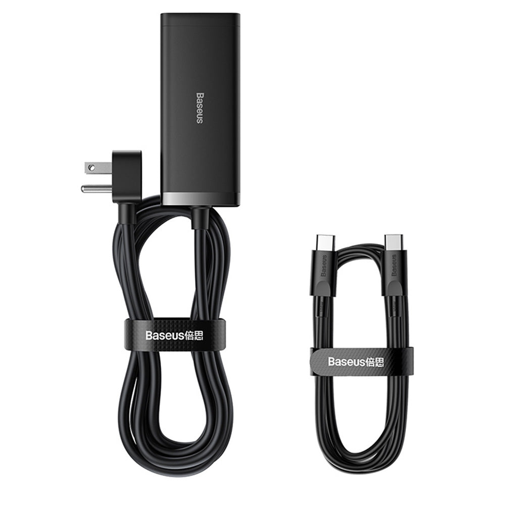 Baseus PowerCombo US Verlängerungskabel, 1 x Steckdose, Schwarz PSZM000201