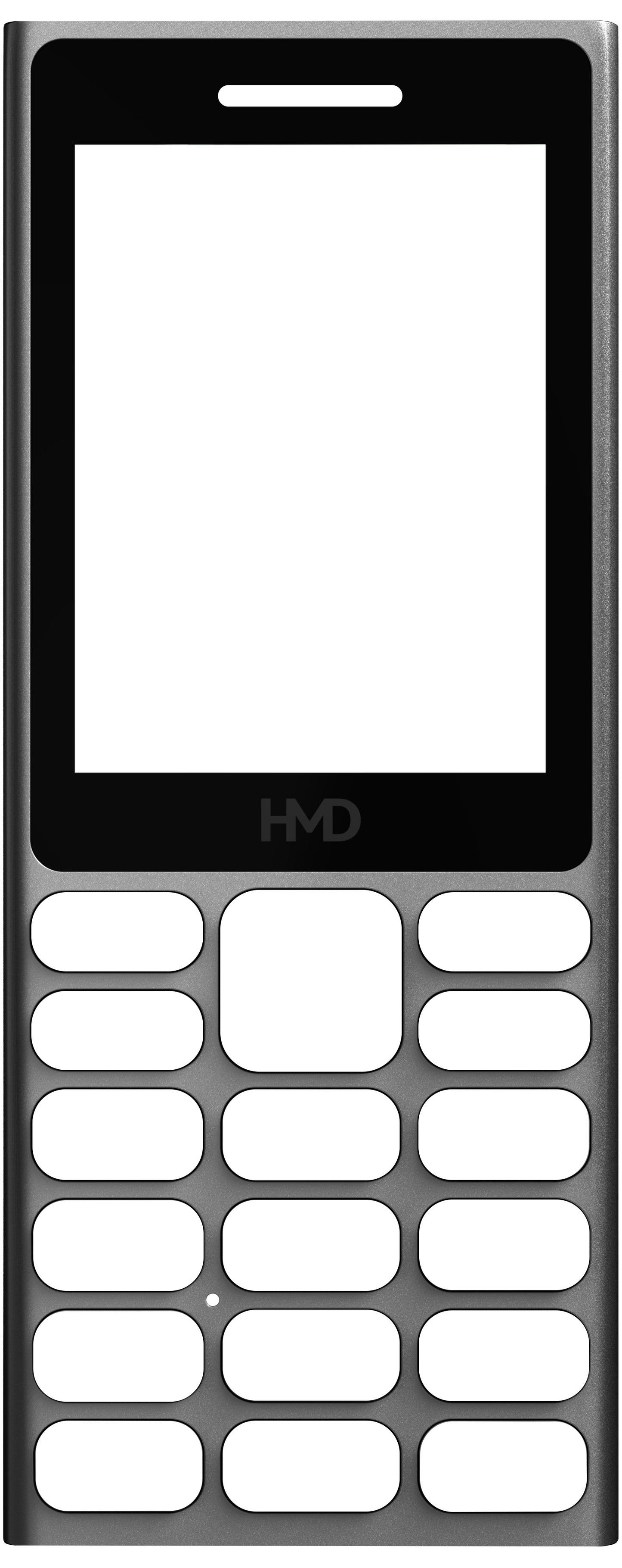 Frontabdeckung für HMD 110 4G, Titan