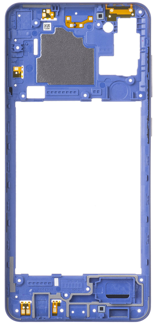 Samsung Galaxy Galaxy A21s A217 Halbe Tasche, Blau