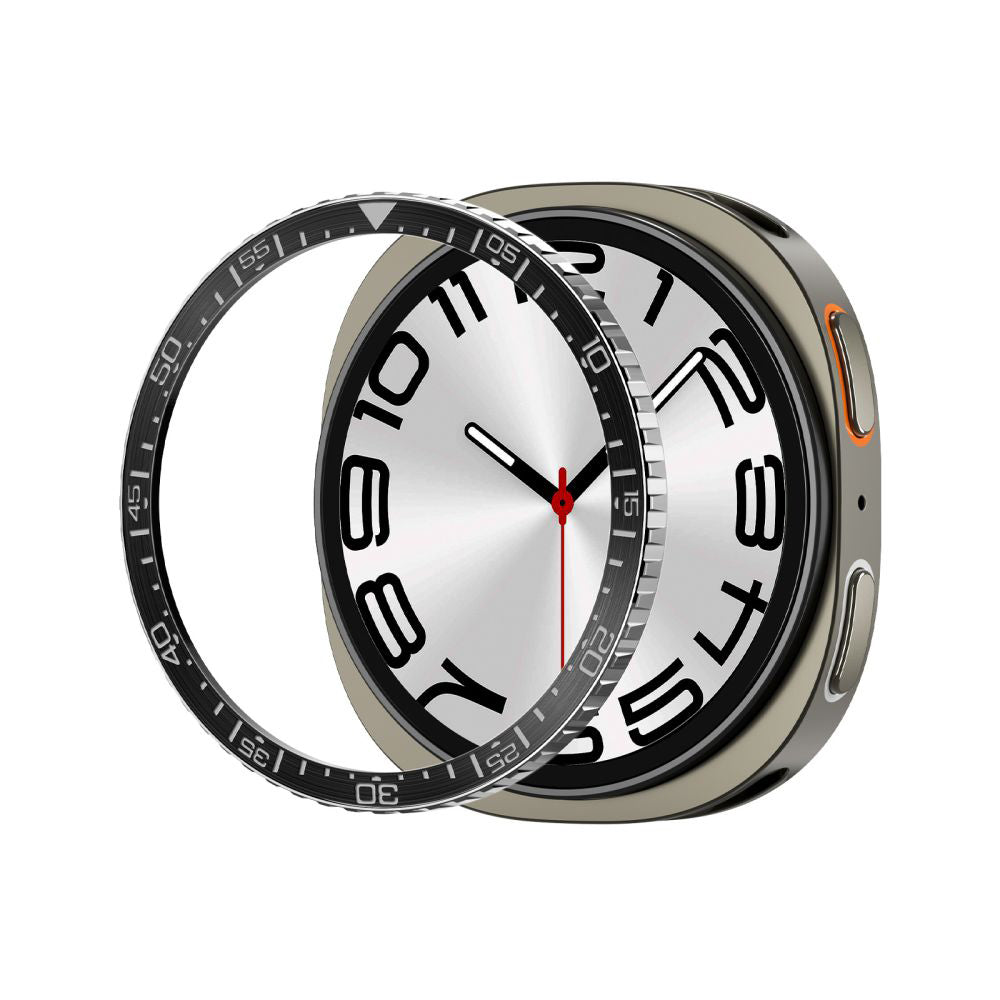 Spigen Tune Diver Schutzrahmen für Samsung Galaxy Watch8 44mm, Schwarz ACS10008