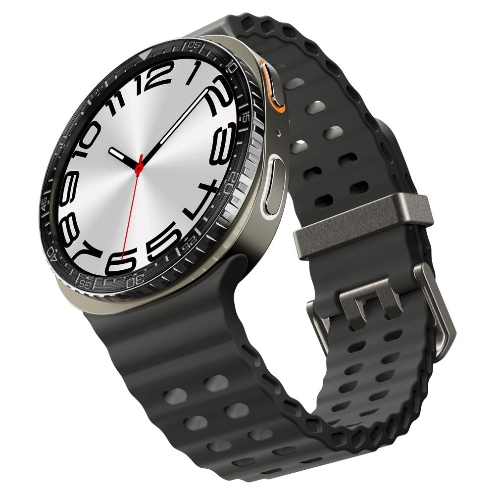 Spigen Tune Diver Schutzrahmen für Samsung Galaxy Watch8 44mm, Schwarz ACS10008