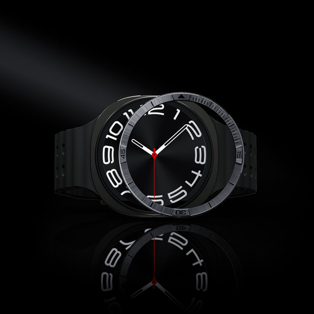 Spigen Tune Pilot Protection Frame for Samsung Galaxy Watch8 44mm, Silver ACS10009