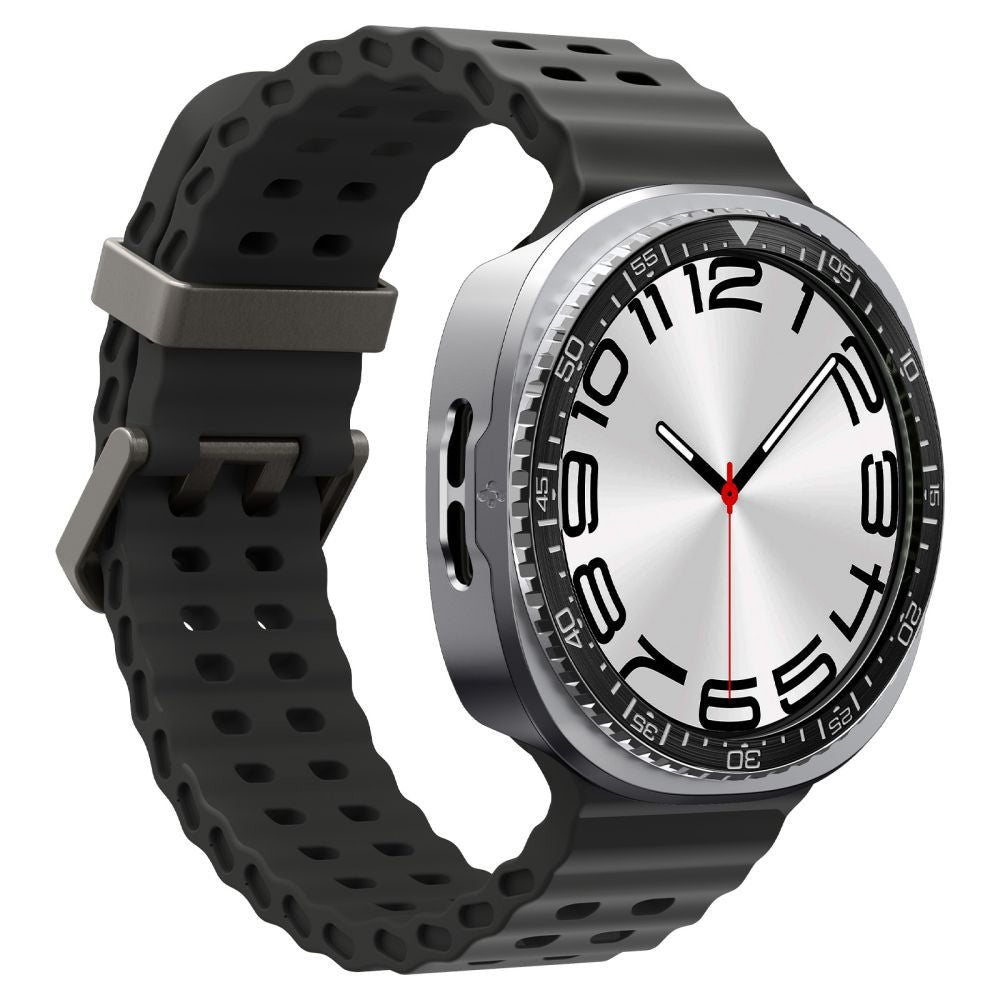 Spigen Tune Pro Diver Schutzrahmen für Samsung Galaxy Watch8 44mm, Schwarz ACS10010