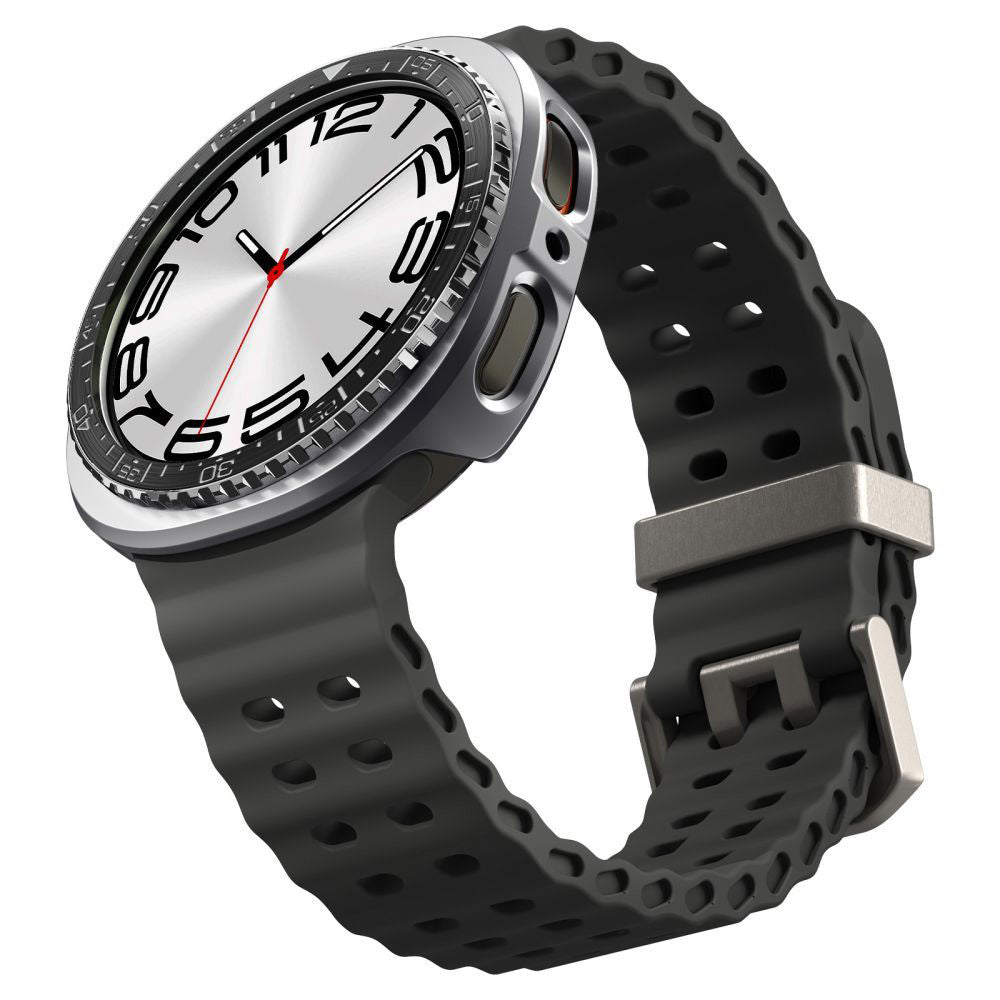 Spigen Tune Pro Diver Schutzrahmen für Samsung Galaxy Watch8 44mm, Schwarz ACS10010