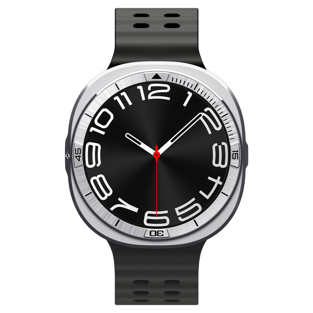 Spigen Tune Pro Pilot Schutzrahmen für Samsung Galaxy Watch9 / Watch8 44mm, Silber ACS10011