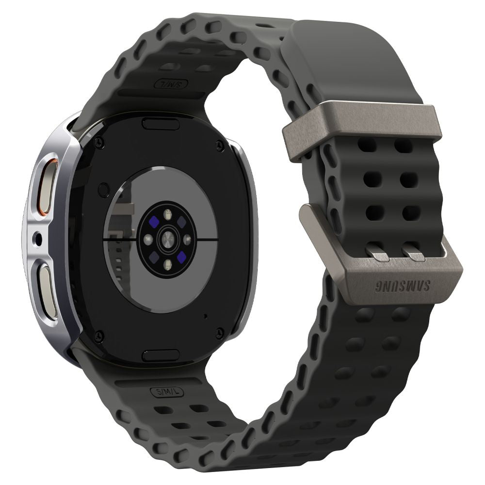 Spigen Tune Pro Pilot Schutzrahmen für Samsung Galaxy Watch9 / Watch8 44mm, Silber ACS10011