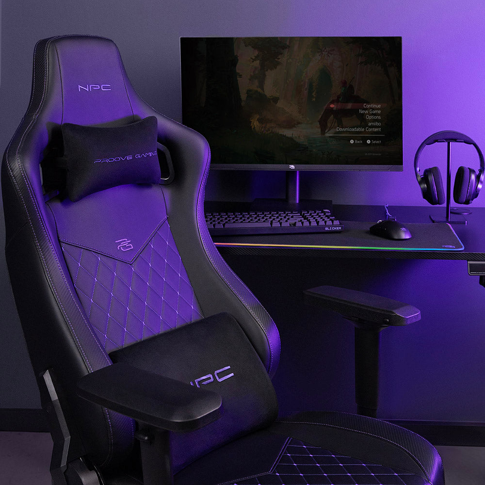 Gamingstuhl Proove NPC, Schwarz Lila GCNP0001017