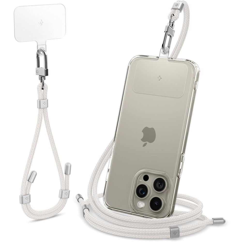 Spigen Link Telefonkordel, Weiß