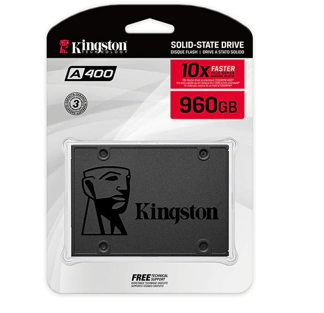 Solid State Drive (SSD) Kingston A400, 960GB, 2,5 Zoll, SATA III SA400S37/960G