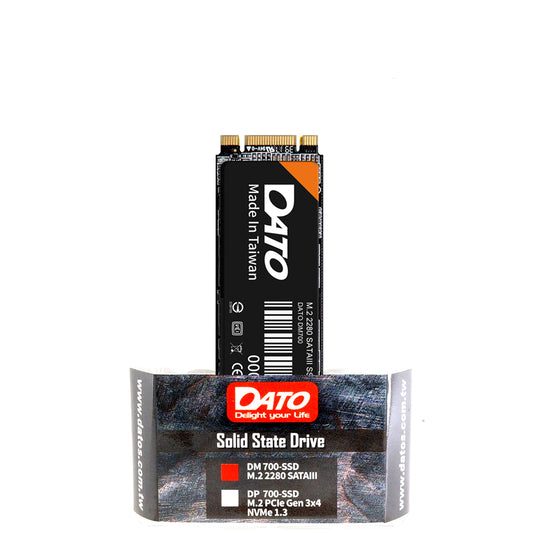 Solid State Drive (SSD) Dato, SATA III NGFF M.2 2280, 4TB, Schwarz DM700SSD-4TB