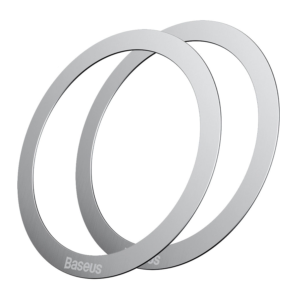 Baseus Halo Metallic Sticker, Set of 2 pieces, Silver PCCH000012