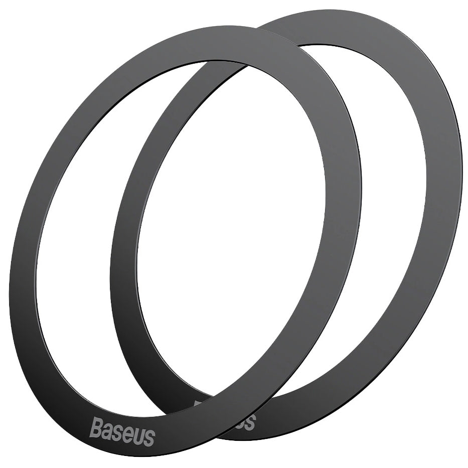 Baseus Halo Metallsticker, Set 2 Stück, Schwarz PCCH000001