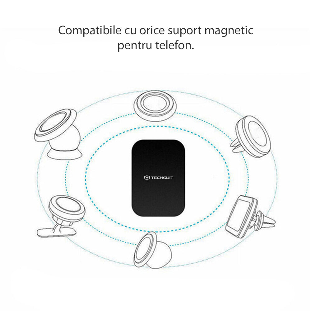 Metallic Techsuit MP04 4in1 Sticker, Black