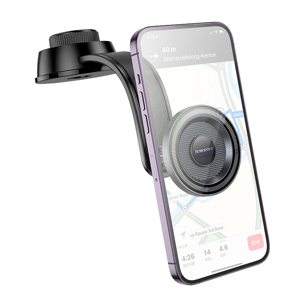 Magnetic Car Holder Borofone BH123 Profit, 4.5inch - 7inch, Black