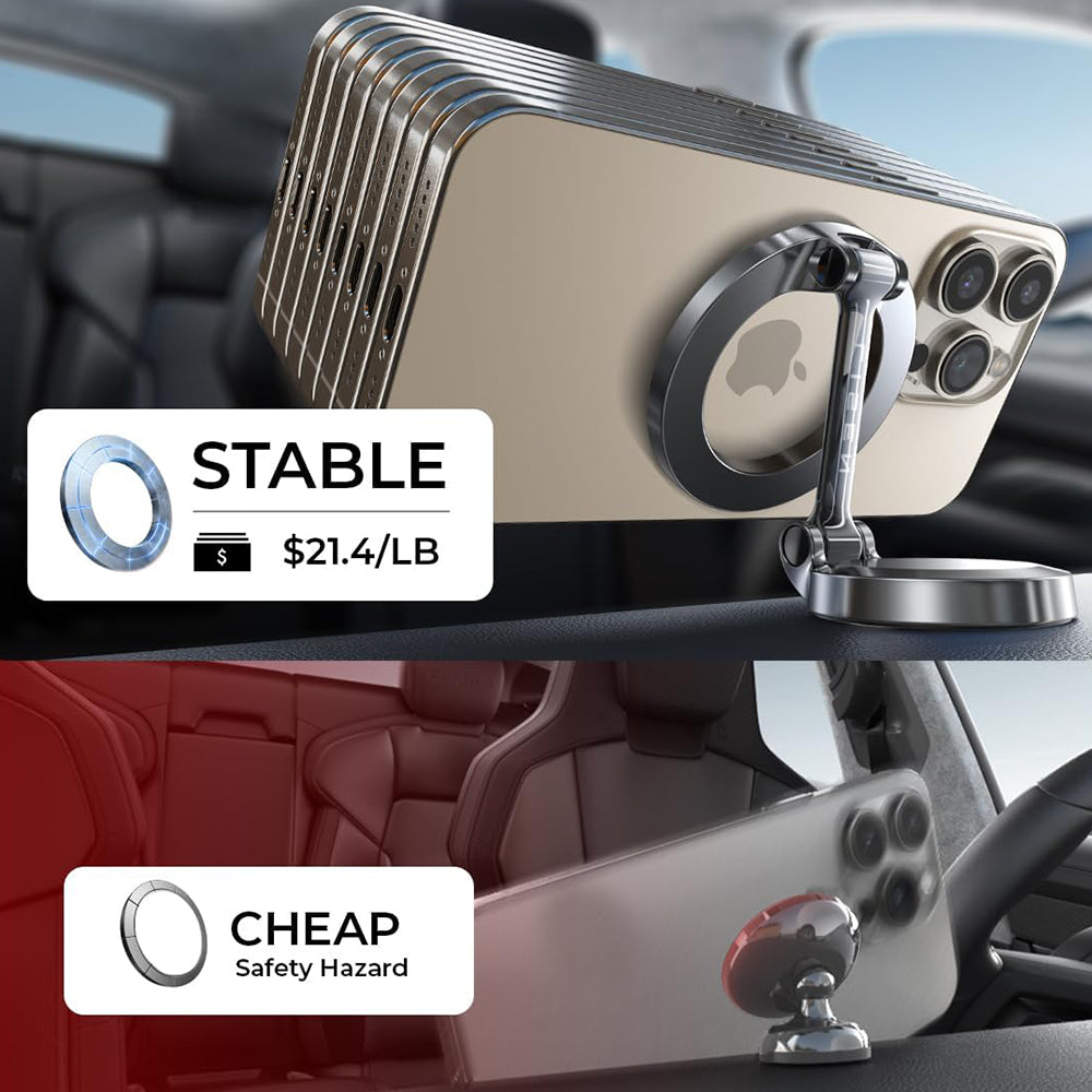 Magnetische Autohalterung Lisen, Universal, Schwarz YL0224010003