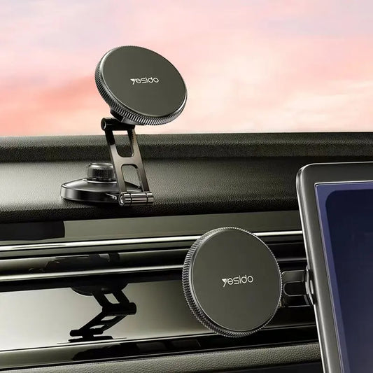 Magnetische Autohalterung Yesido C199, Universal, Grau