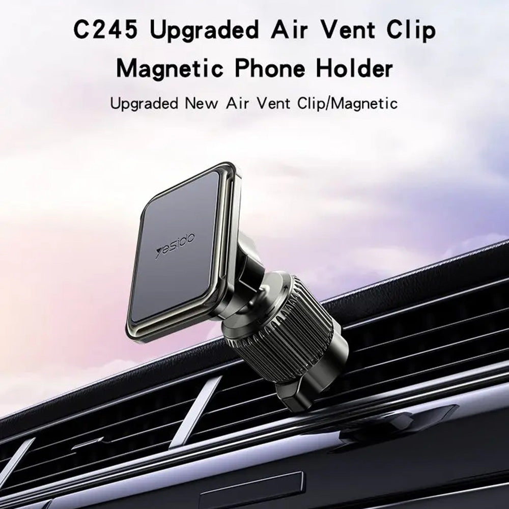 Magnetische Autohalterung Yesido C245, Universal, Schwarz