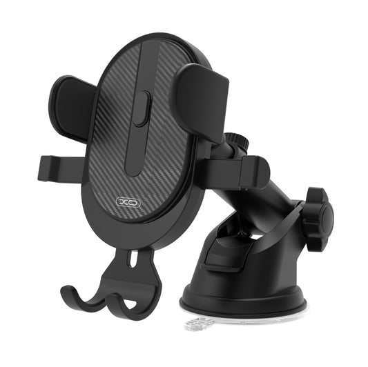 Autohalterung XO Design C60 2in1, 4 Zoll - 6 Zoll, Schwarz