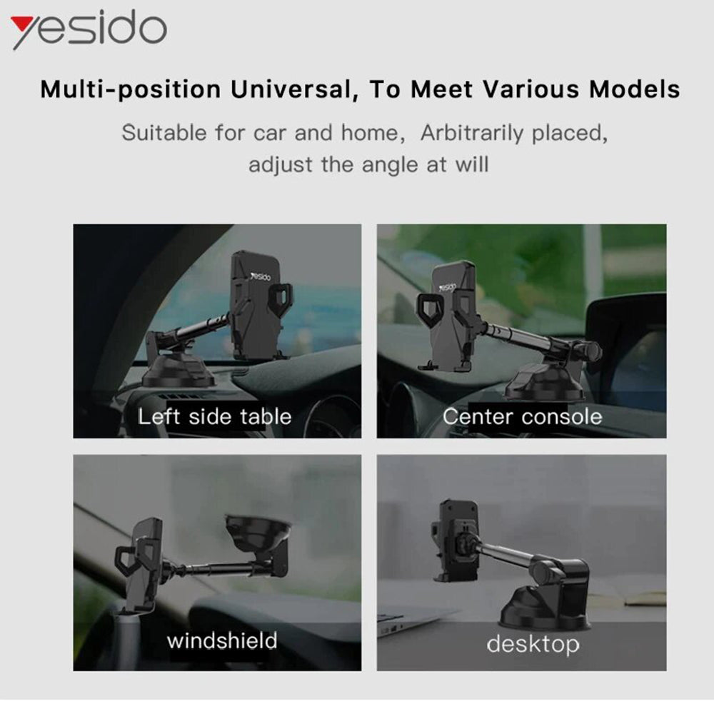 Autohalterung Yesido C40, Universal, Schwarz