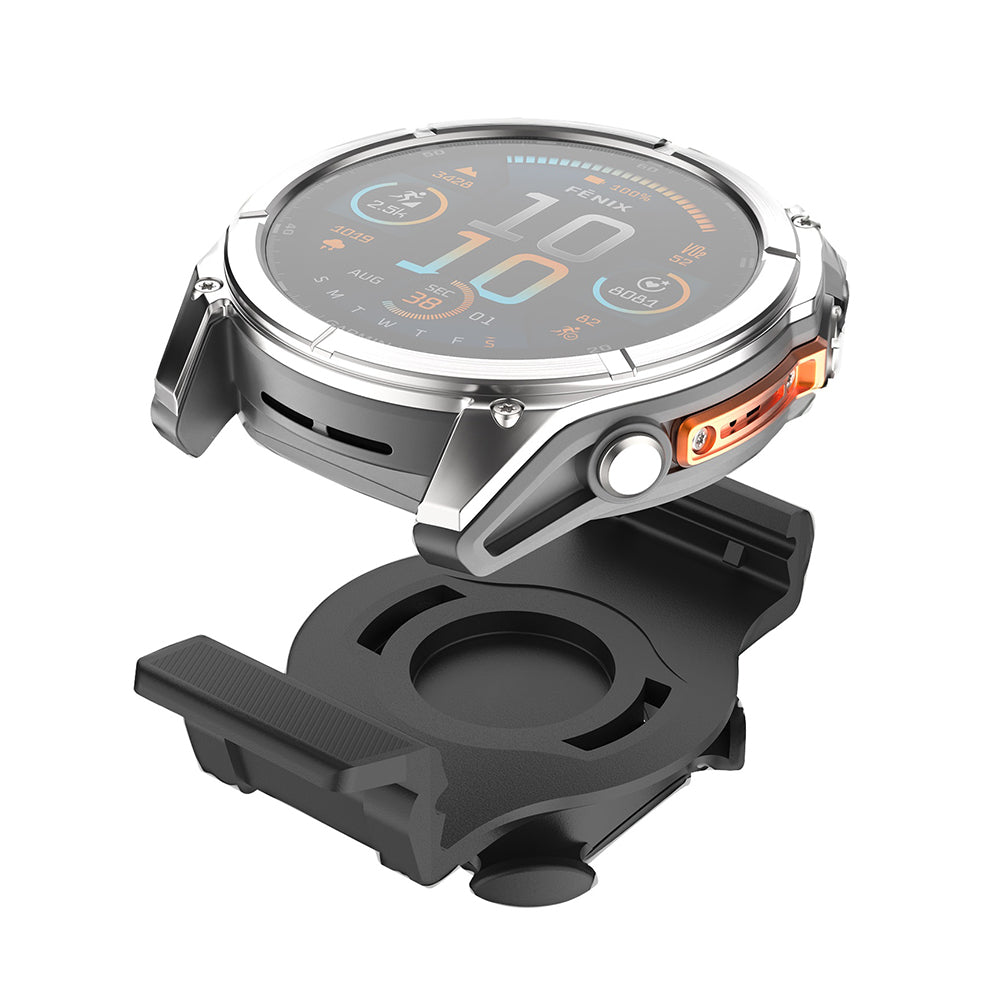 Fixed Bicycle Mount for Garmin Watch 22mm / Edge Computer, Black