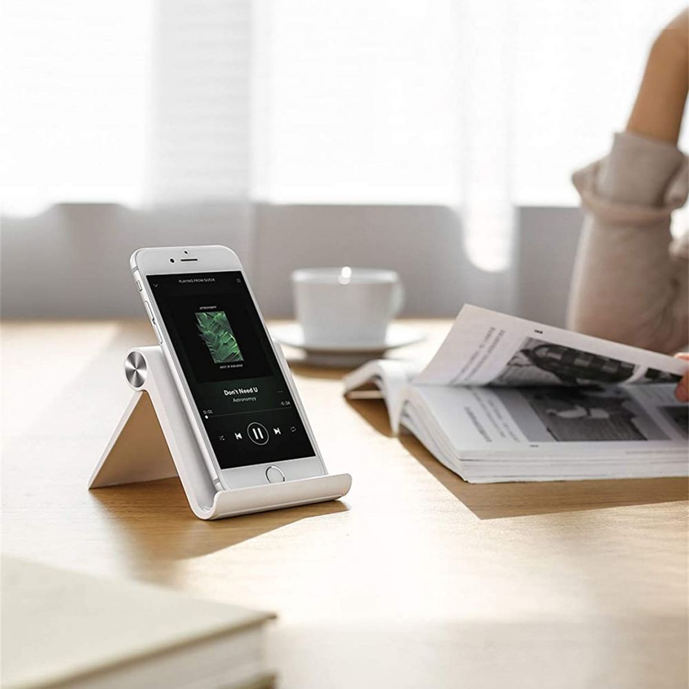 Techsuit Bürohalterung ABS-BK1, 4 Zoll - 7,9 Zoll, Schwarz