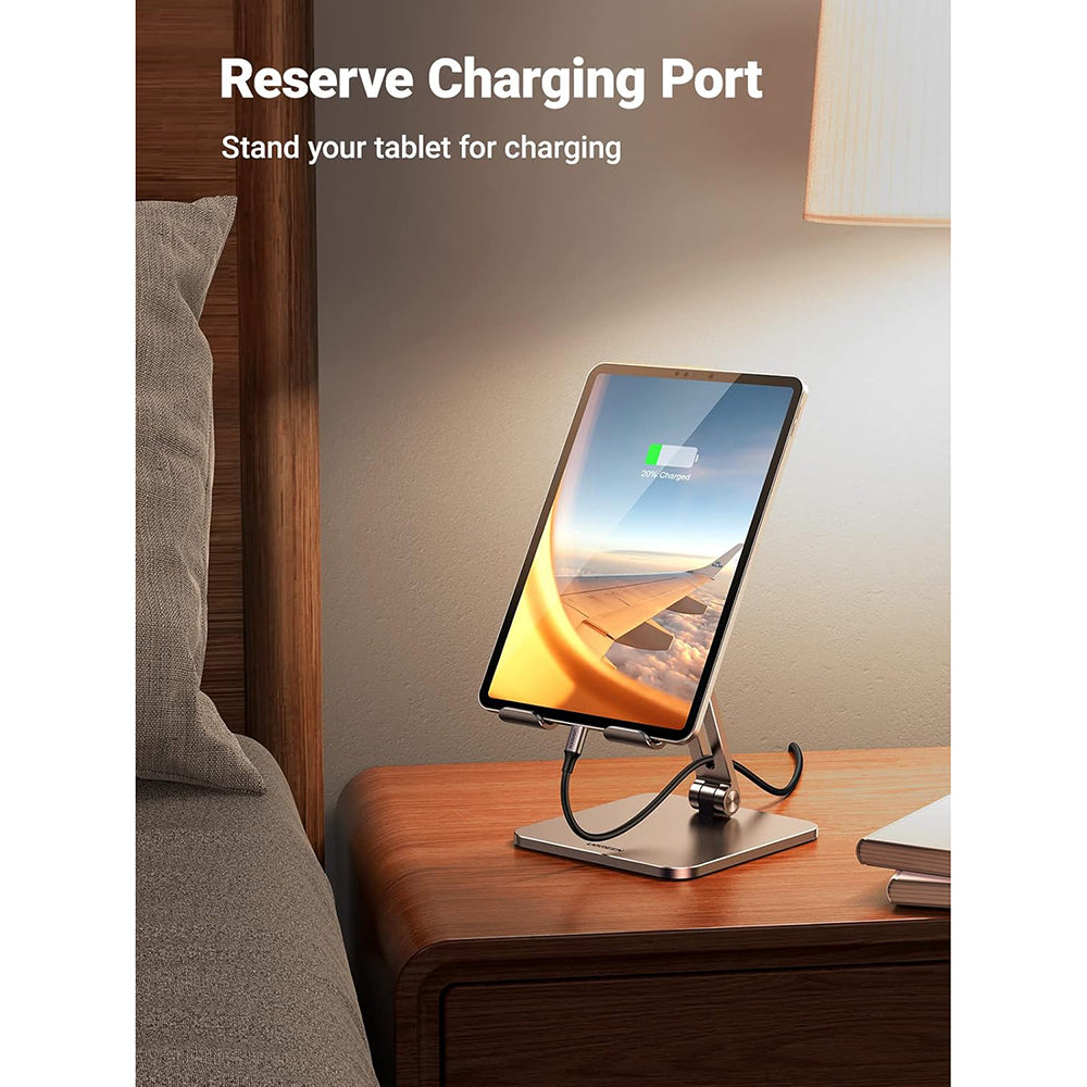 UGREEN LP134 Schreibtischhalterung für Telefon / Tablet, 6,1 Zoll - 12,9 Zoll, Grau