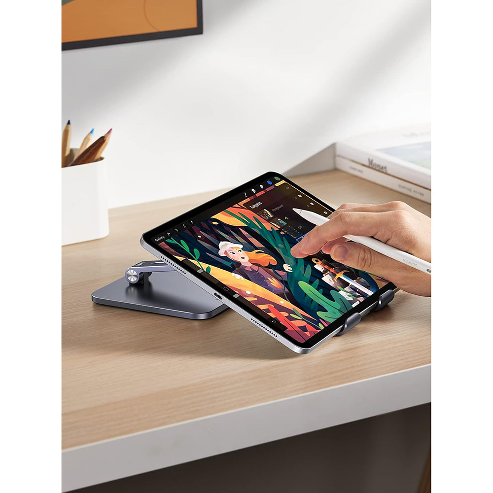 UGREEN LP134 Schreibtischhalterung für Telefon / Tablet, 6,1 Zoll - 12,9 Zoll, Grau