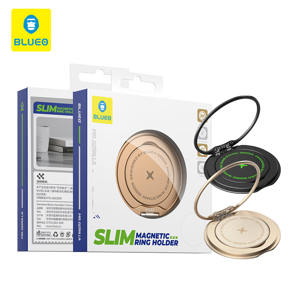 Blueo Slim Ringhalter, Universal, Gold
