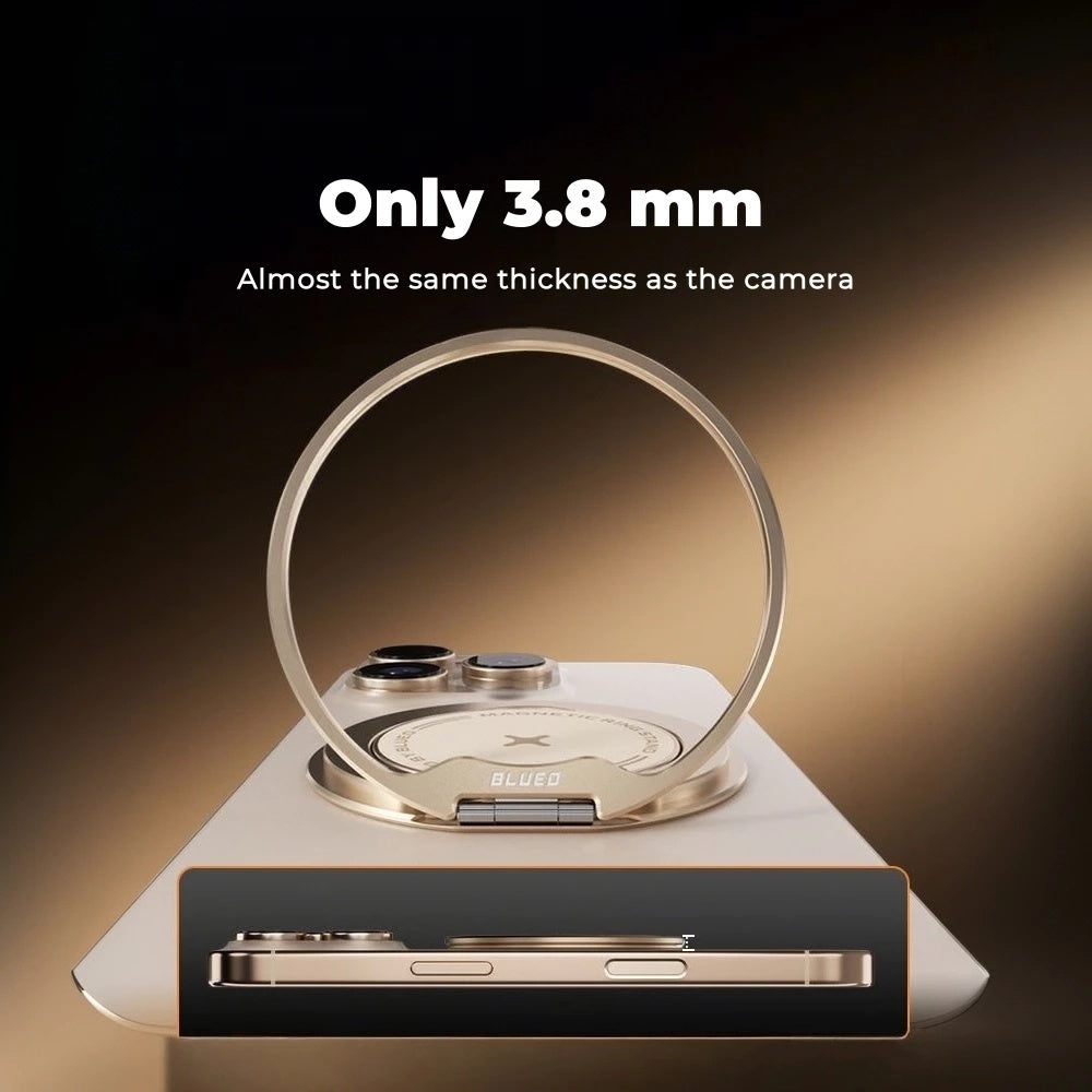 Blueo Slim Ringhalter, Universal, Schwarz