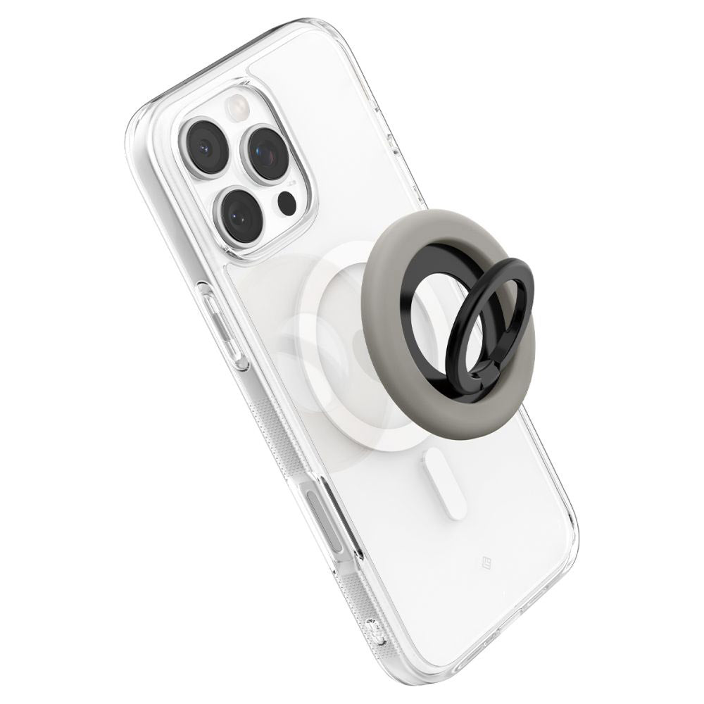 Spigen Nano Pop Ringhalter, Universal, Grau AMP09032