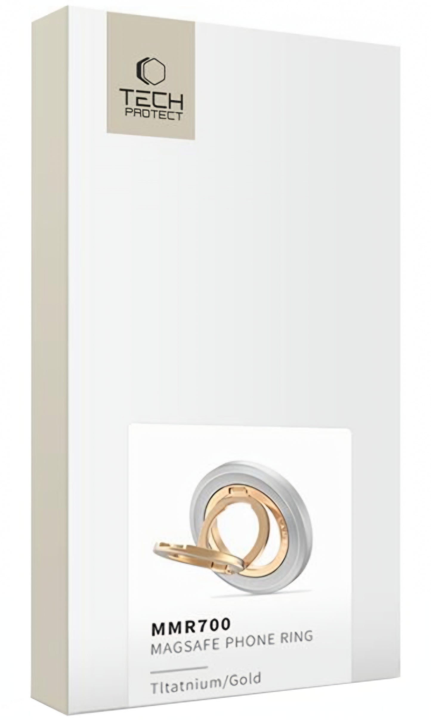 Tech-Protect MMR700 Lamano Ringhalter, Universal, Silber-Gold