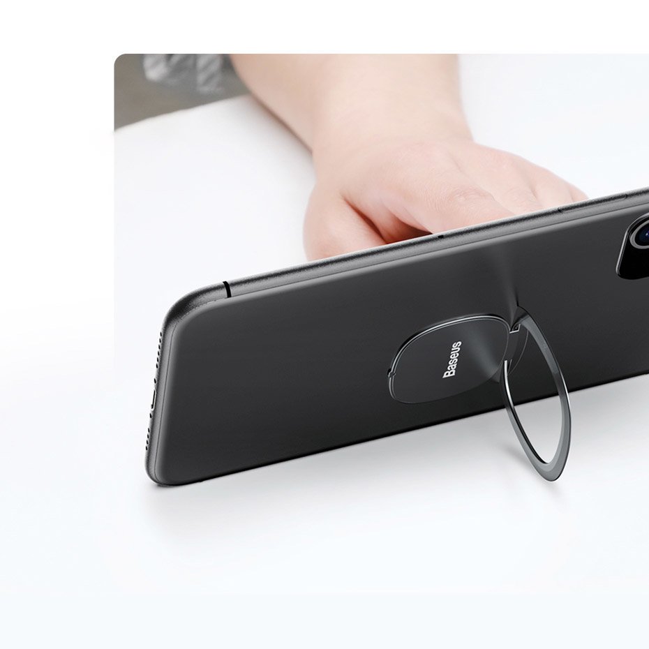 Baseus Ultrathin Universal Handy-Halterung mit Ring | Grau