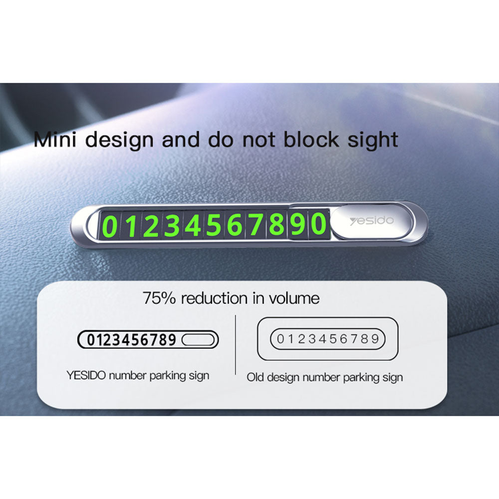 Auto-Telefonnummernhalter Yesido C88