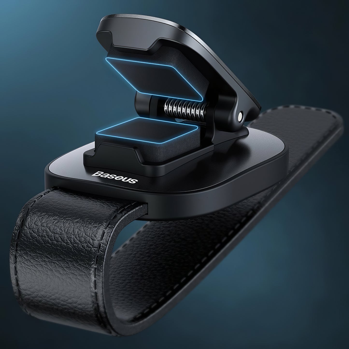 Baseus Sonnenblendenhalter für Brillen, Schwarz ACYJN-A01