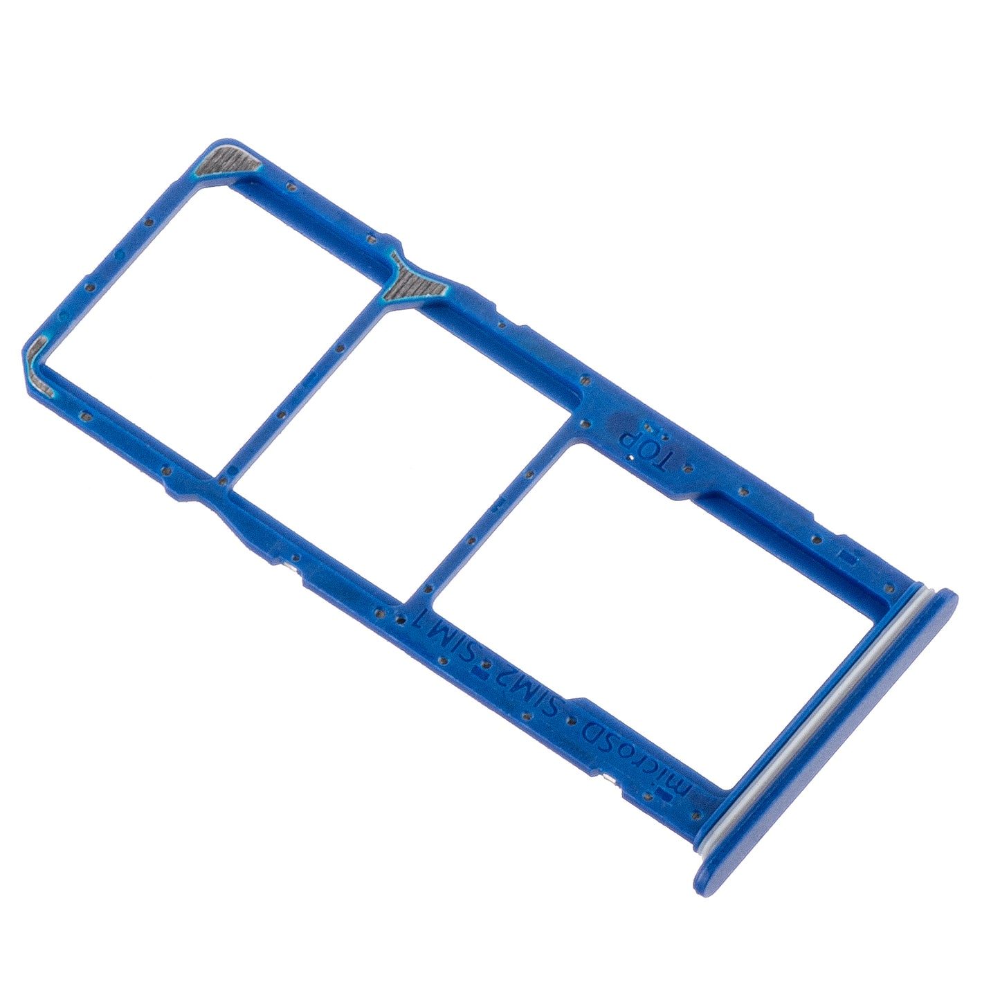 SIM-Kartenhalter für Samsung Galaxy A03 Core A032 | Blau | 3 Fächer