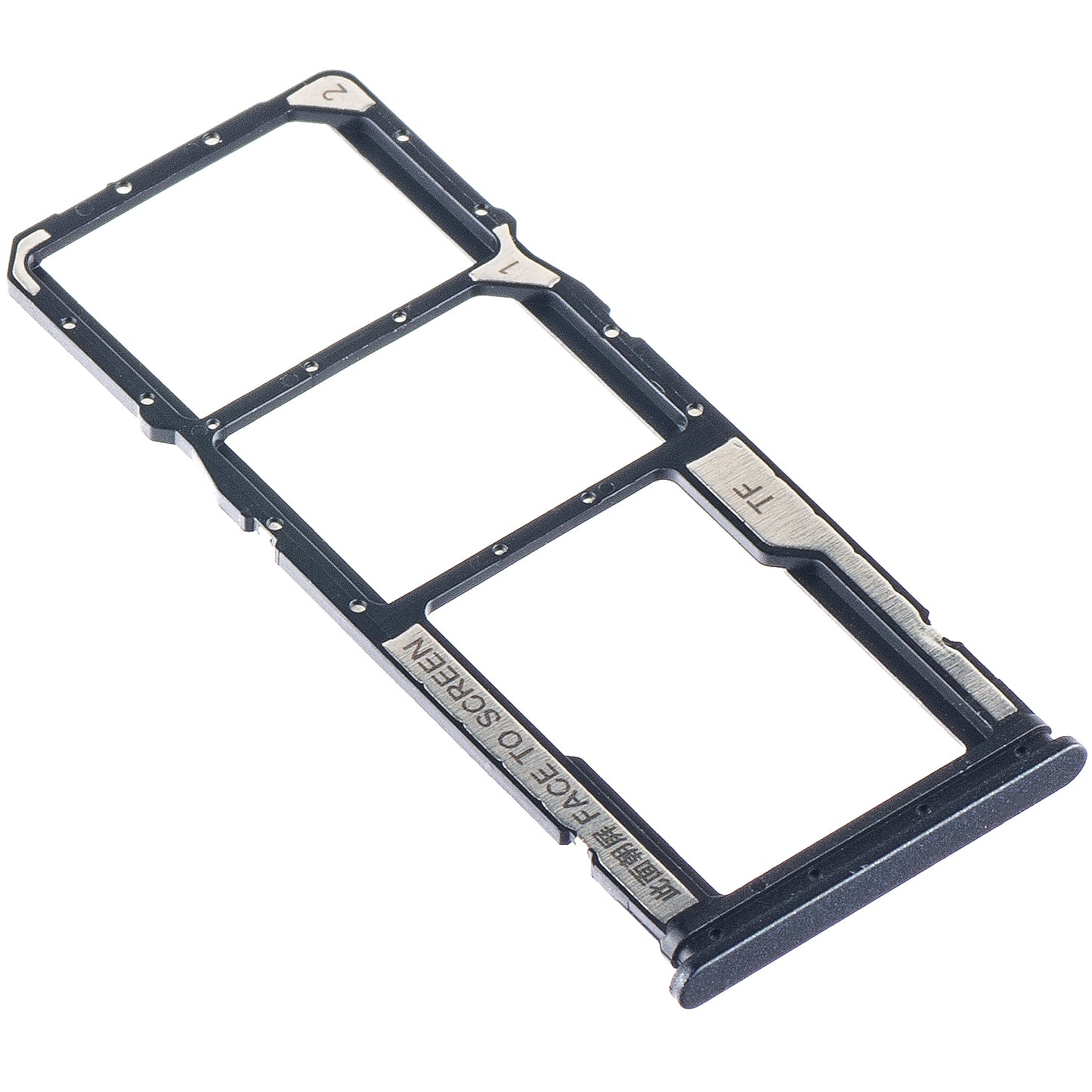 SIM-Halter - Kartenhalter Xiaomi Redmi Note 12, Schwarz (Mattschwarz)