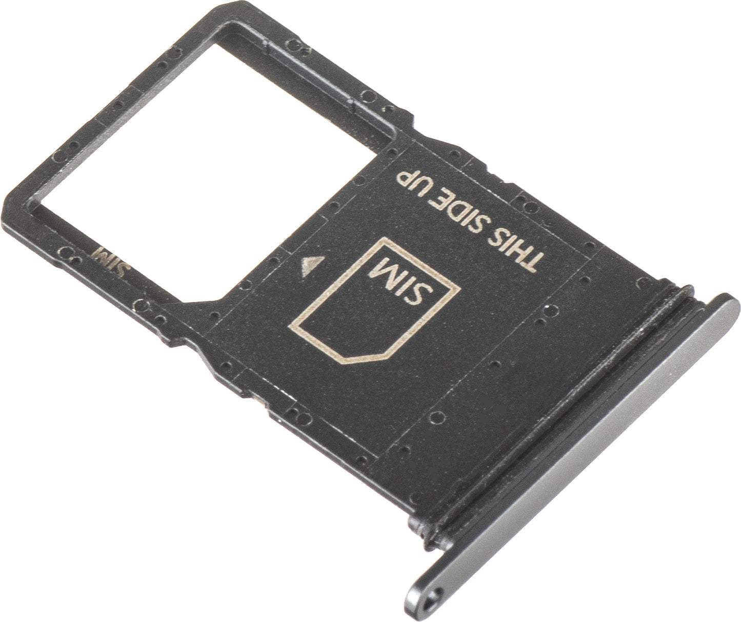 SIM-Kartenhalter Motorola Razr 2024 / Razr 50, Grau (Steel Wool), Service Pack SMO8E12249