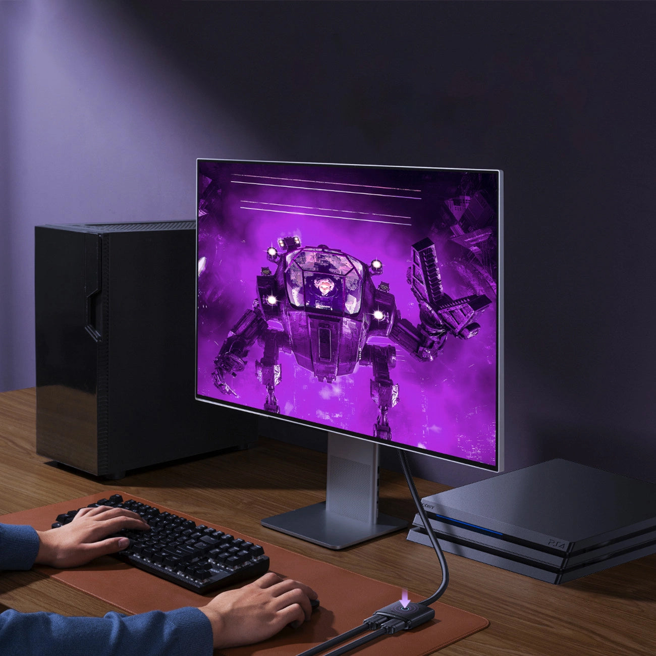 Switch Video Baseus AirJoy Cluster Bidirectional, Schwarz B01331105111-01