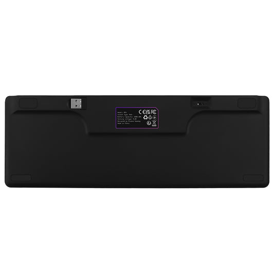 Gaming-Tastatur Wireless Proove AFK, RGB, BT / Wi-Fi / Kabelgebunden, 1,5m, Schwarz WKAFKEN22001